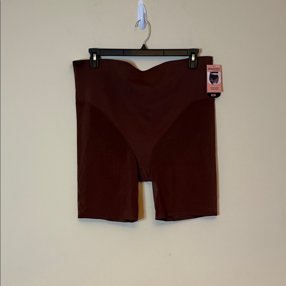 Shapermint Essentials Brown‎ Shaper Shorts Sz 3XL